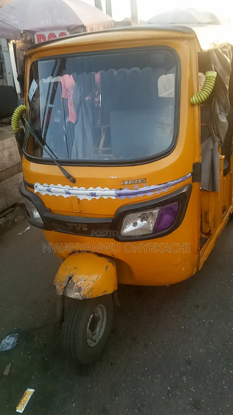 TVS King Cargo 2021 Yellow