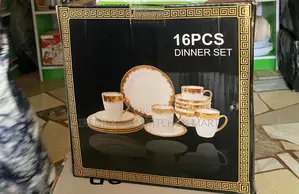 16pcs Dinner Set | Gold Luxury Design
