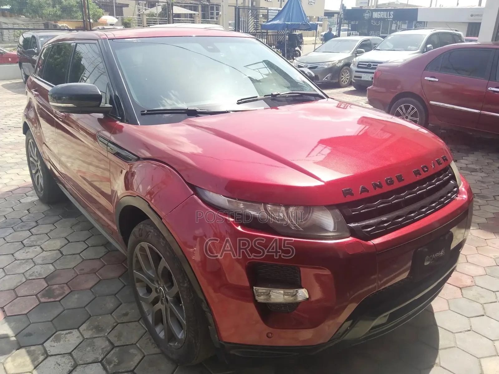 Land Rover Range Rover Evoque 2012 Red