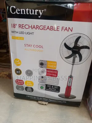 Century Rechargeable Fan 18inches
