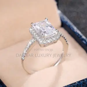 Beautiful Zircon Proposal Ring