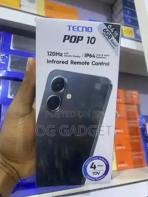 New Tecno Pop 10 64 GB Gray
