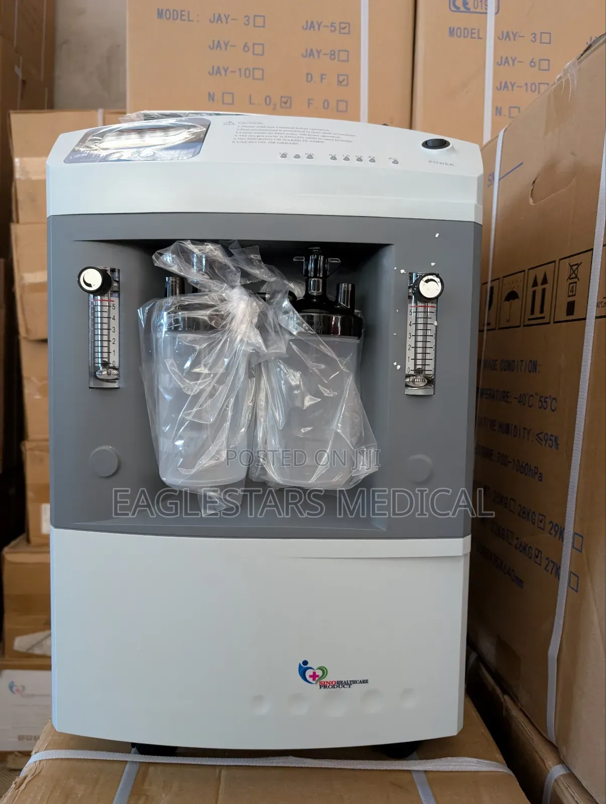 Double Bottle Oxygen Concentrator