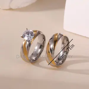 Steel Pattern Wedding Ring