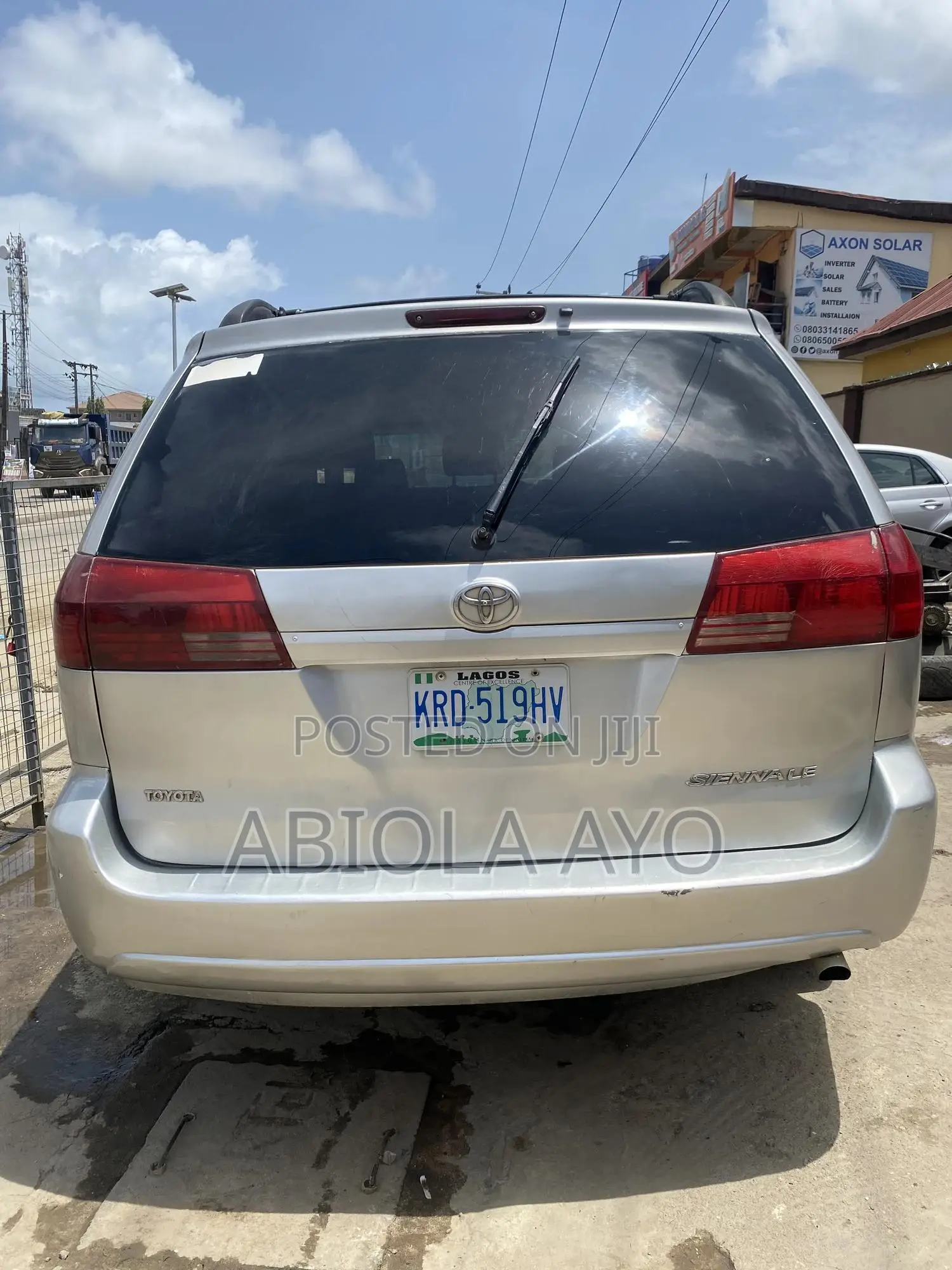 Toyota Sienna 2005 Silver