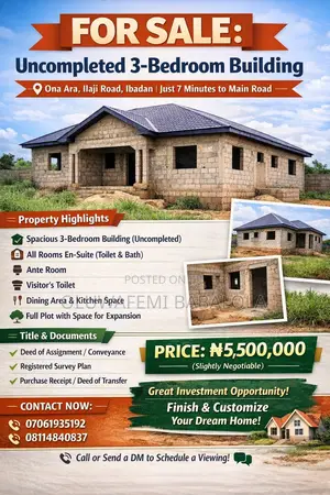 3bdrm Bungalow in Fembabs Properties &, Molete for sale