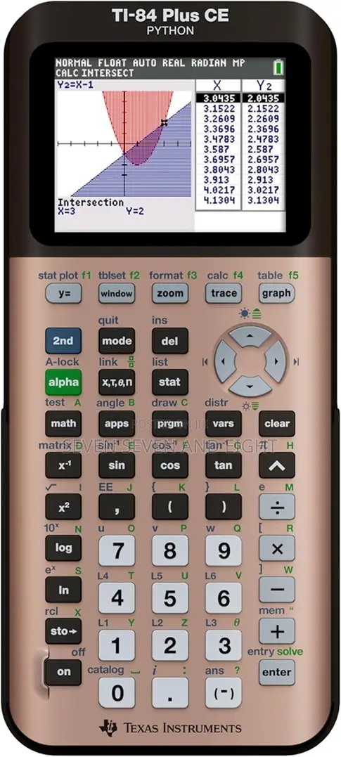 Tiexas Instruments Ti 84 Plus Ce Python Graphing Calculator+Free Pouch