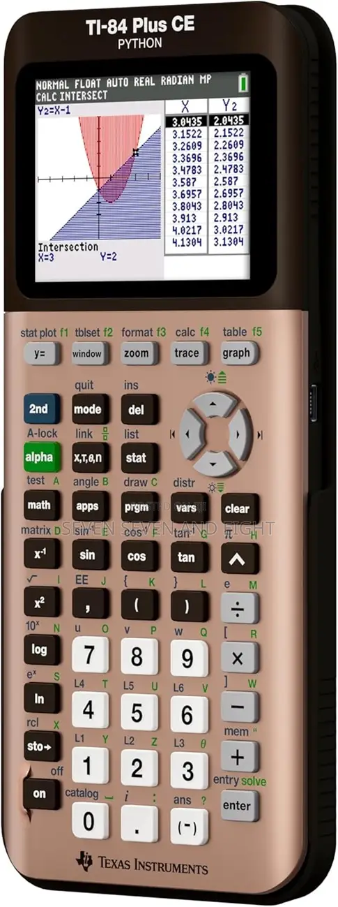 Tiexas Instruments Ti 84 Plus Ce Python Graphing Calculator+Free Pouch