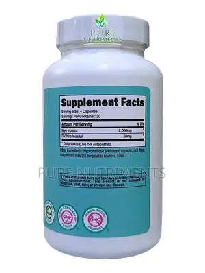 Nutricost Myo D-Chiro Inositol –Hormone Fertility Support 120 Caps