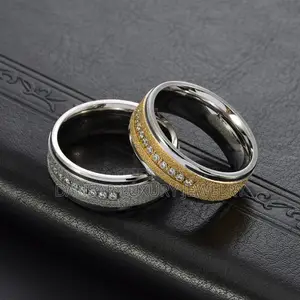 Top Quality Steel Diamond Men’S Ring