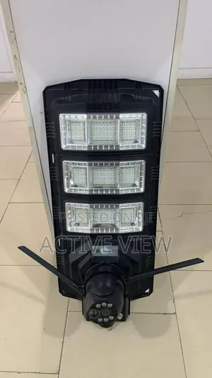 Solar Street Light With 3lens Camera