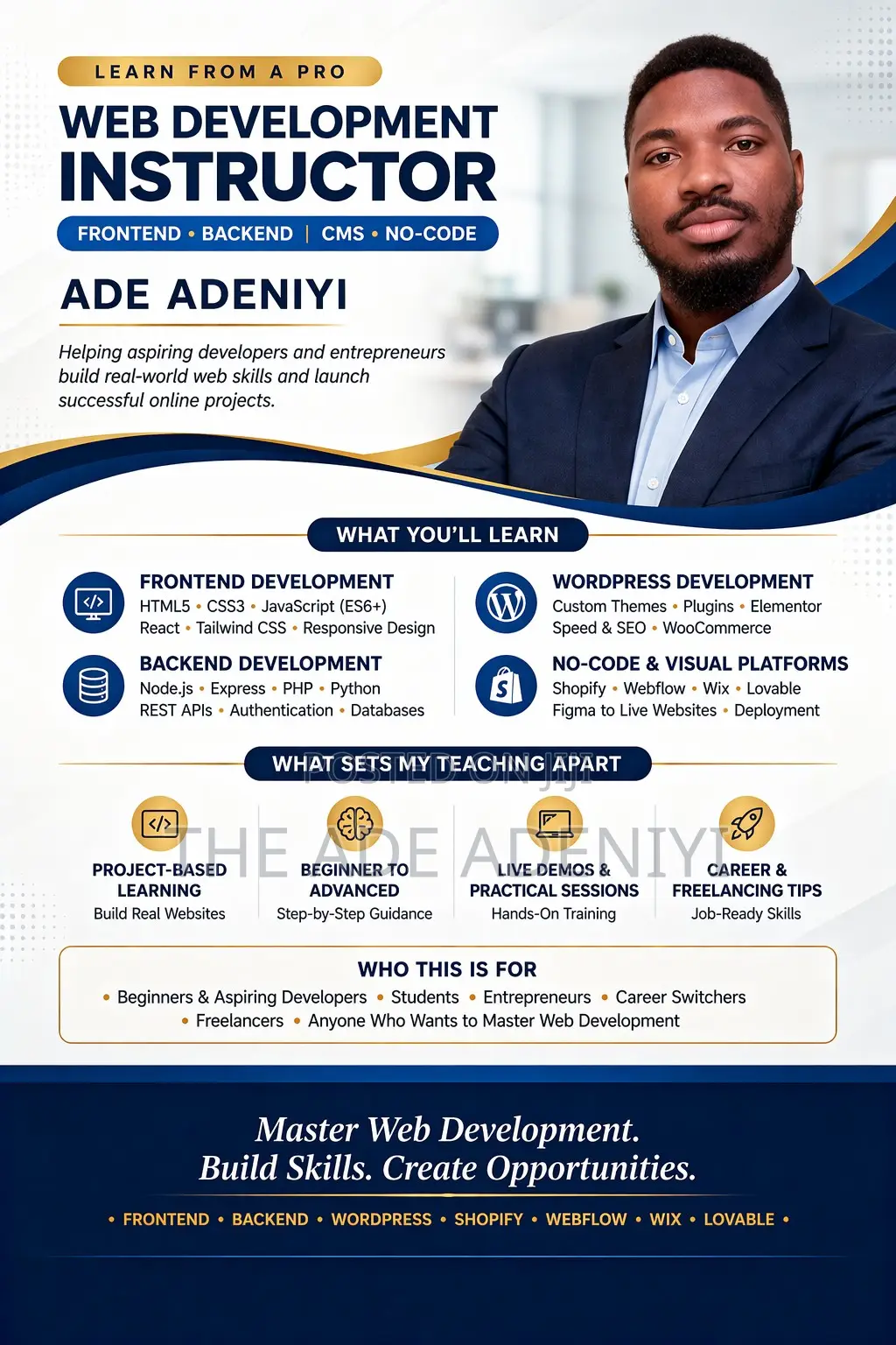 Learn Website Development Using Code and Non-Coding Means