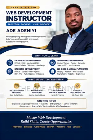 Learn Website Development Using Code and Non-Coding Means