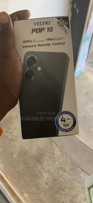 Tecno Pop 10 64 GB Silver