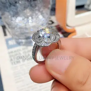 Beautiful Flowery Proposal Ring