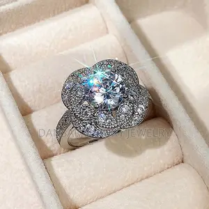 Beautiful Flowery Proposal Ring