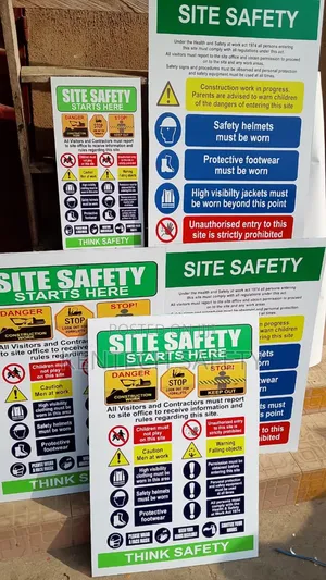Site Construction Signages Safety