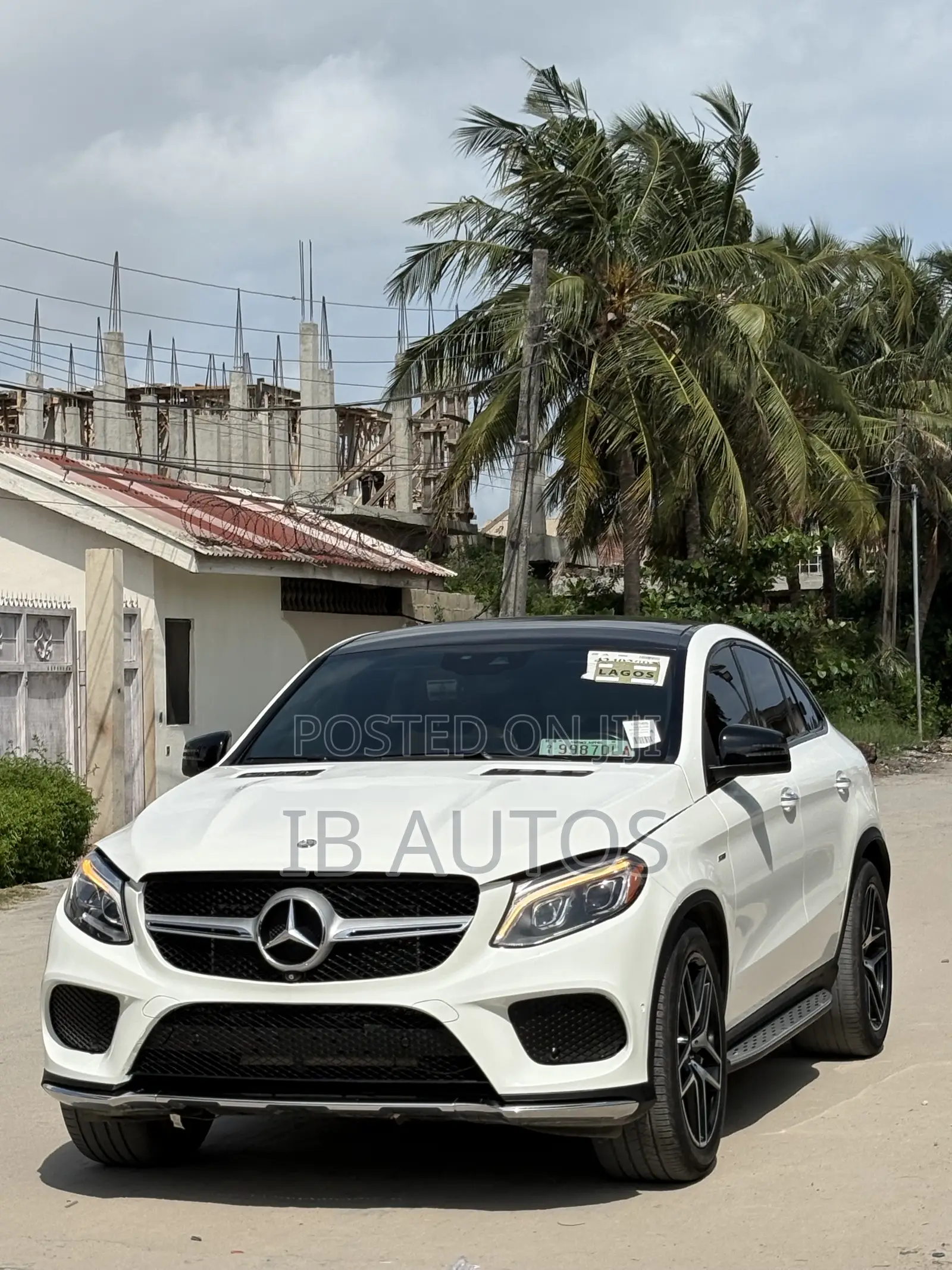 Mercedes-Benz GLE-Class 2016 White