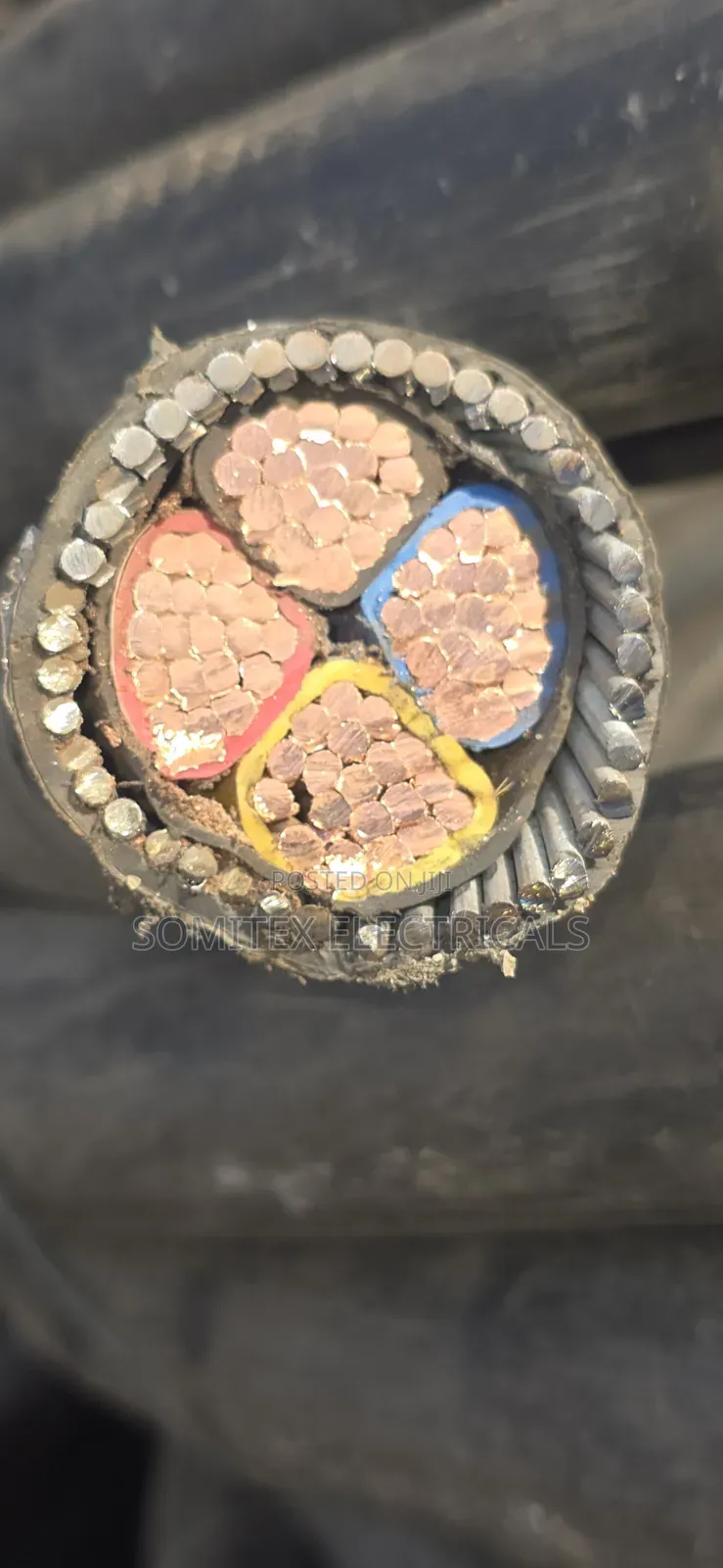 120mmx4core Amoured Coleman Cable