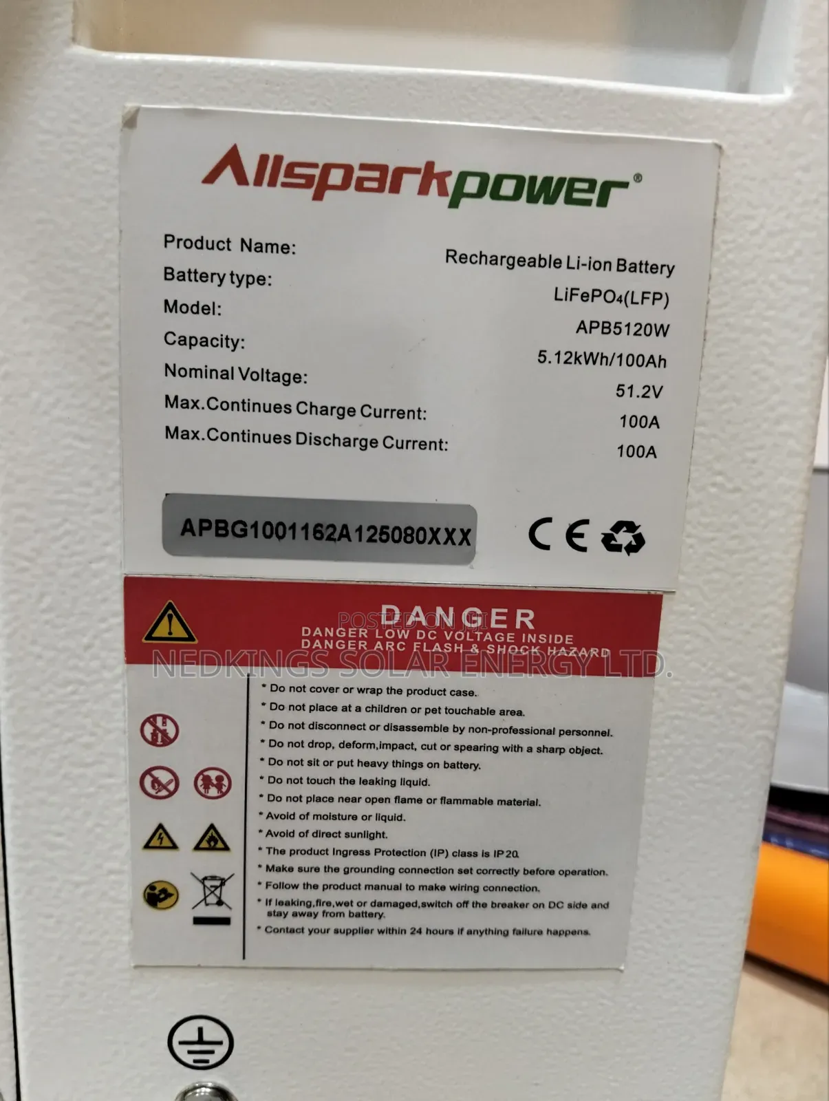 Allsparkpower 5kwh 48v