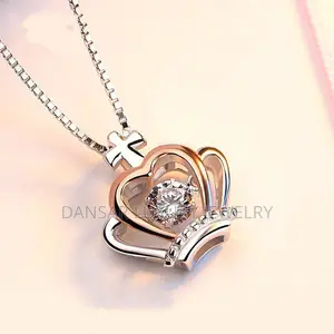 S925 Chain With Crown Pendant