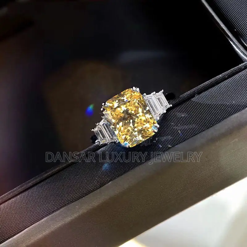 Topaz Adjustable Proposal Ring