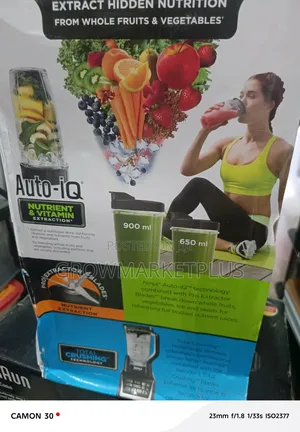 Ninja Duo Blender 1500w With Auto-Iq – Powerful 2-in-1 Kitchenmachine