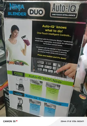 Ninja Duo Blender 1500w With Auto-Iq – Powerful 2-in-1 Kitchenmachine