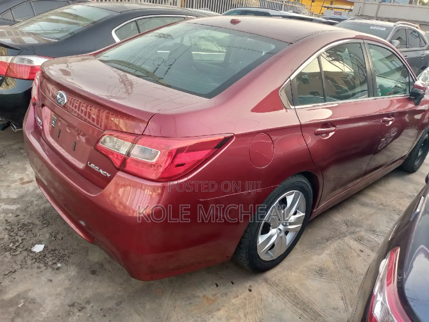 Subaru Legacy 2014 Red
