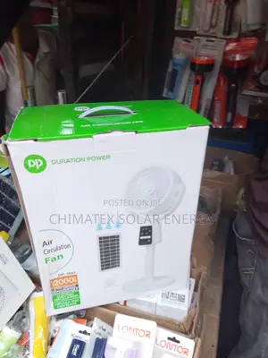 Duration Power (Dp) Rechargeable Air Circulation Fan Very Affordable