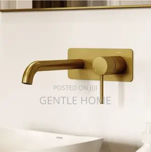Gold Wall Mounted Tap