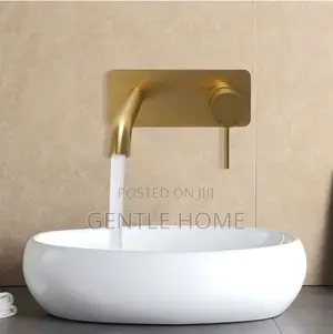 Gold Wall Mounted Tap