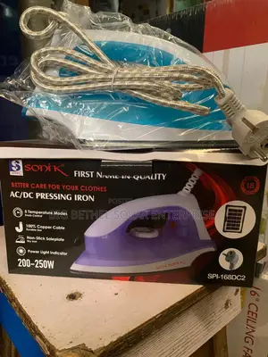 Solar Pressing Iron Dc/Ac