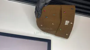 Rhinestone Wool Beanie