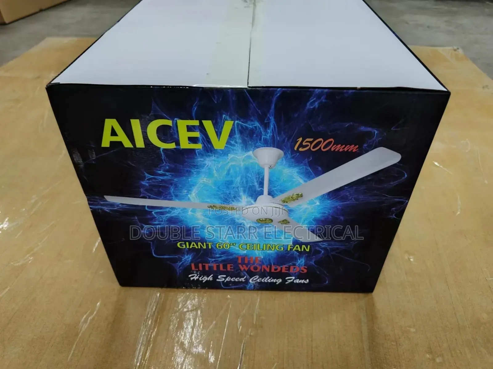 Celin Fan Copper Coil Long Blade