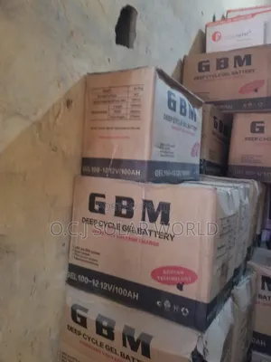 GBM Solar Battery 100ahs