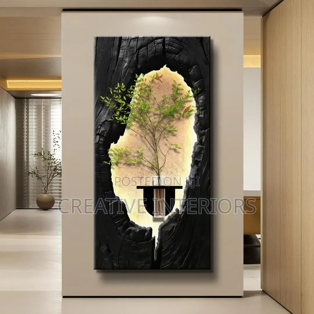 Wall Frame Art With Led Light