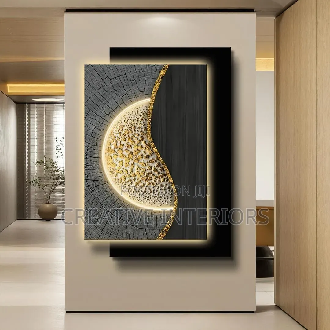 Wall Frame Art With Led Light