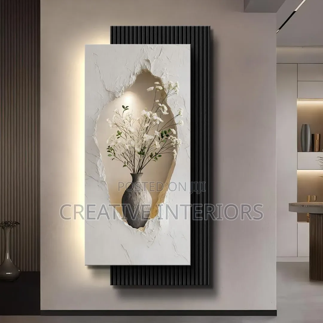 Wall Frame Art With Led Light