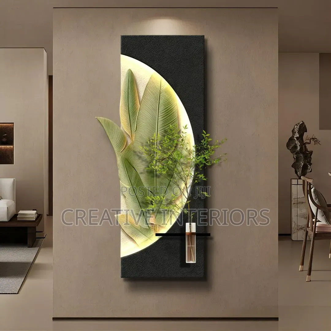 Wall Frame Art With Led Light