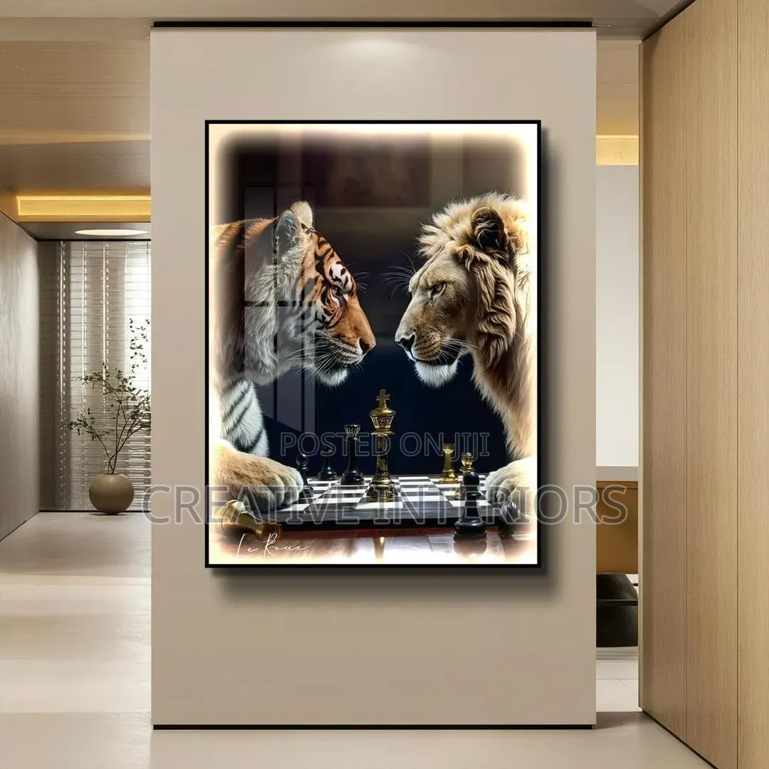 Wall Frame Art With Led Light