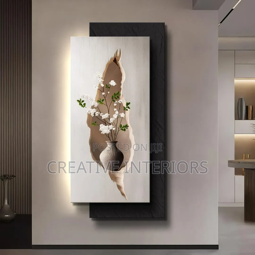 Wall Frame Art With Led Light