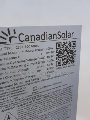 300w Canada Solar Panel 72 Cell
