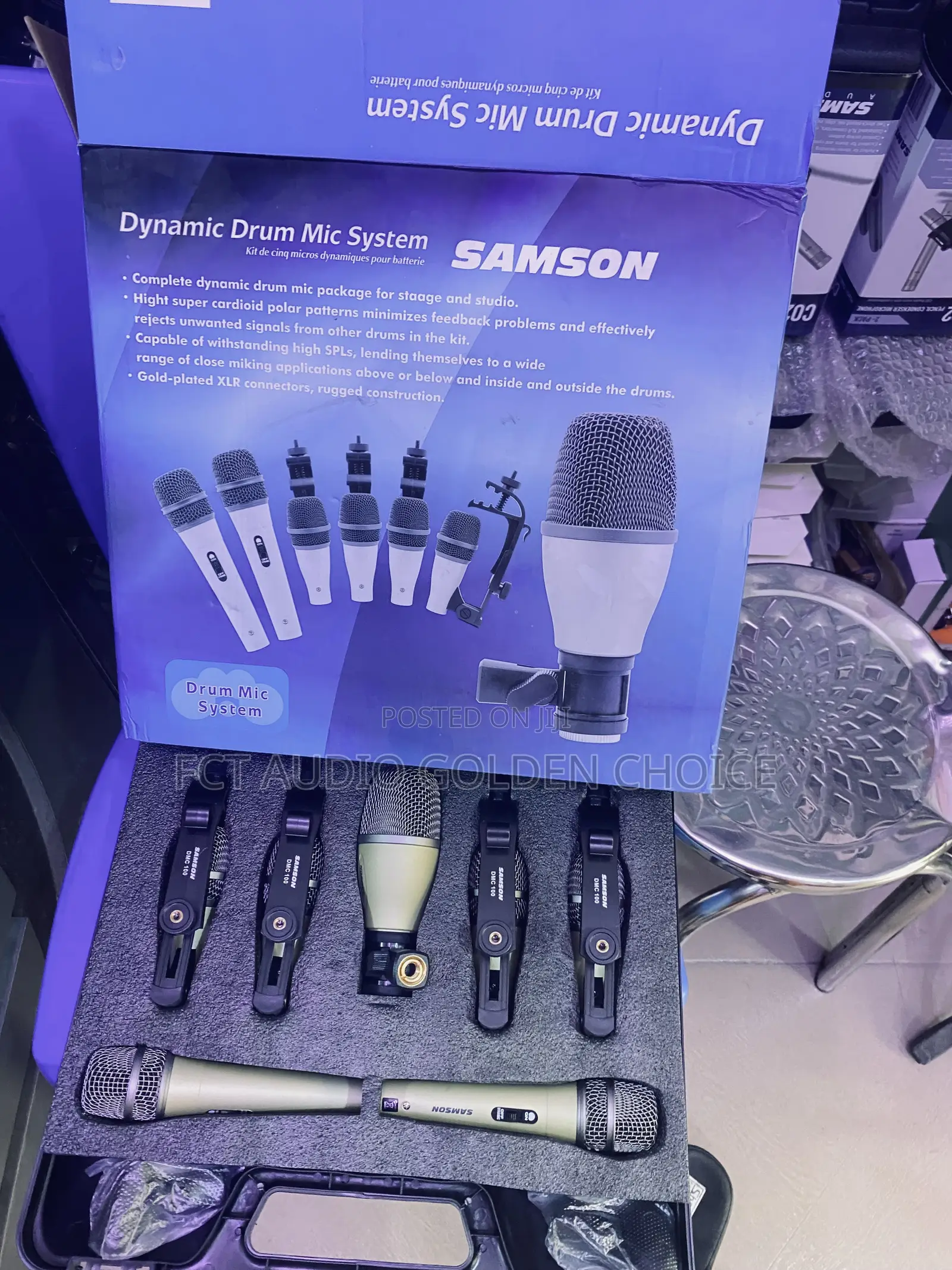 Samson 7set Drum Mic