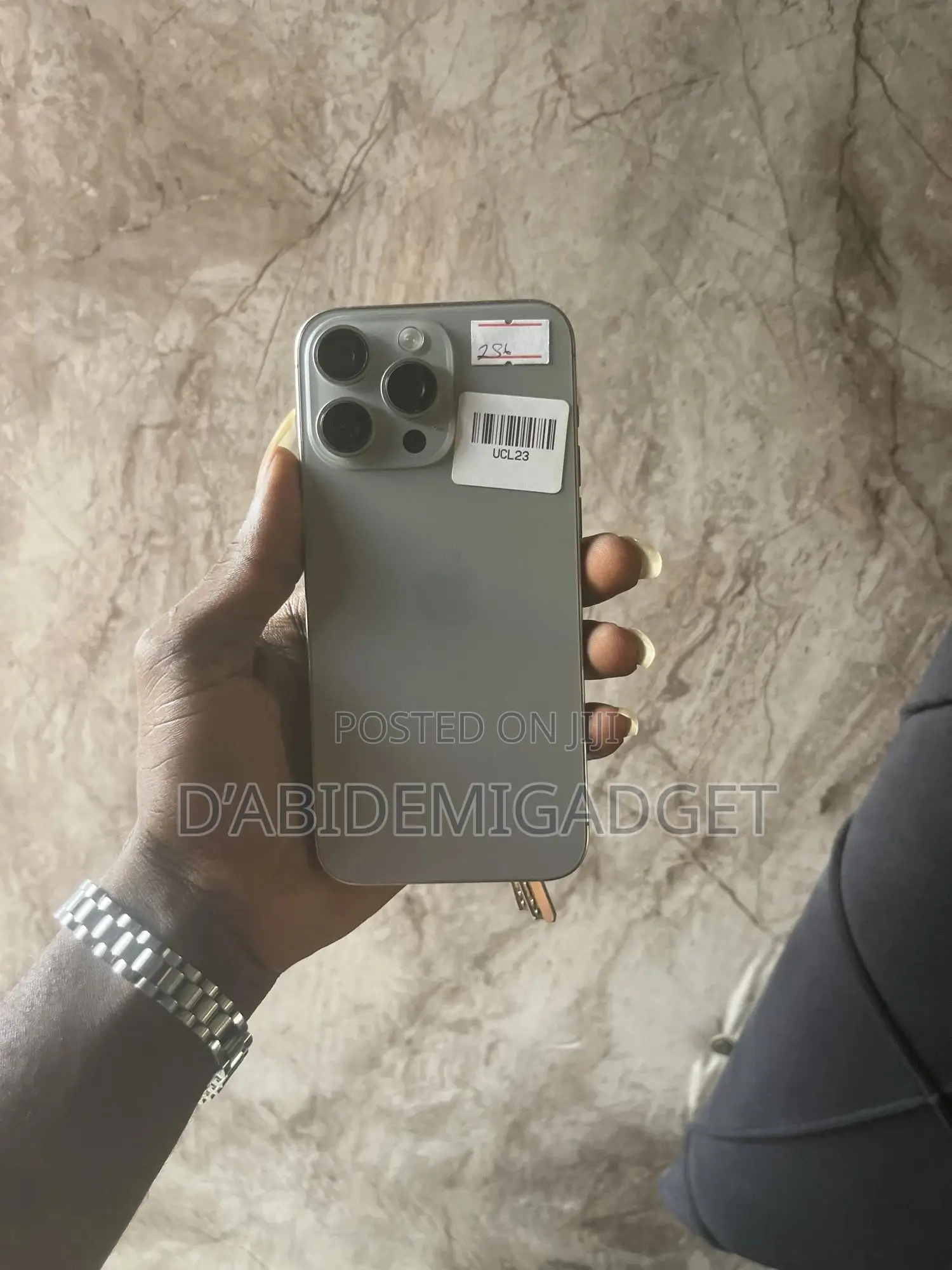 Apple iPhone 15 Pro Max 256 GB Silver