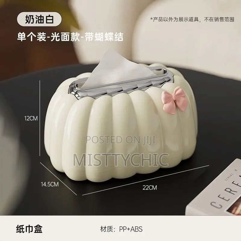 Pumpkin Spring Tissue Box