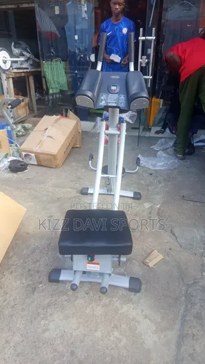 Ab Coaster Machine With Twister and Dumbbells
