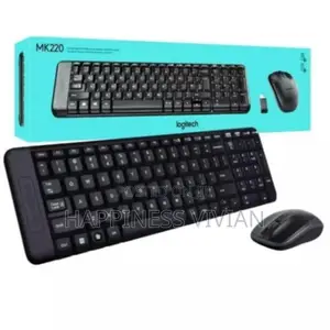 Logitech Mk220 Wireless Keyboard and Mouse Set