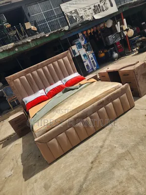 5ft Tall 6by6 Bed Frame With Dresser and Cupboards