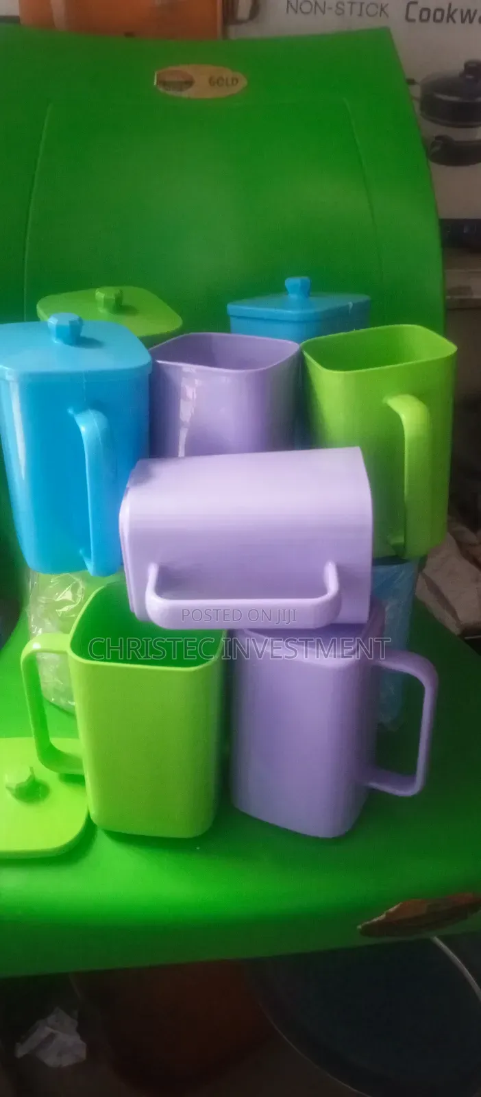 6x2 Set(12pcs)Multi Purpose Plastic Cup With Cover